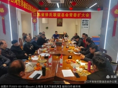 江苏省徐氏联谊会三届常委扩大会