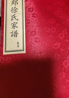 淮涟郯新徐氏宗谱