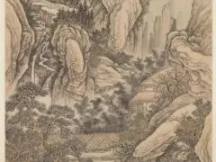清徐溶仿巨然山水