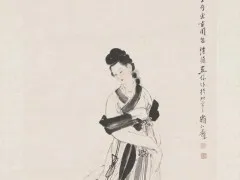 民国 徐操 仕女图
